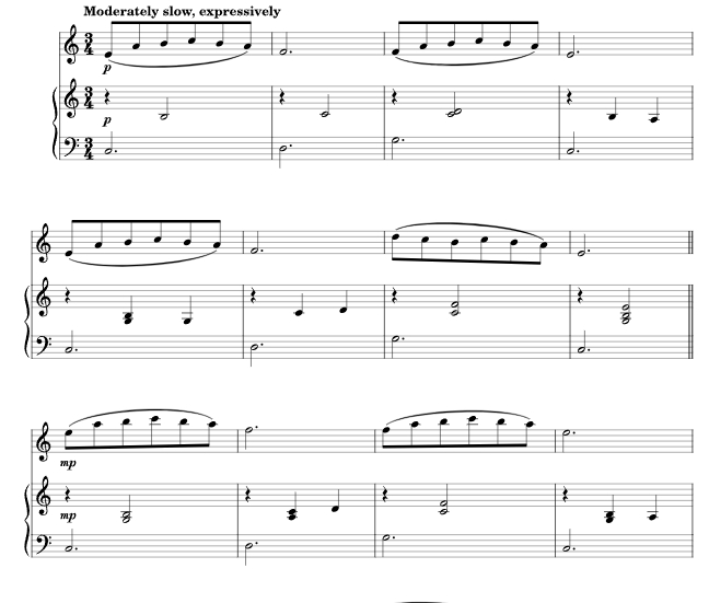 标价非售价 米娅与塞巴斯蒂安主题（选自〈爱乐之城〉） 长笛钢琴 总谱 有试听