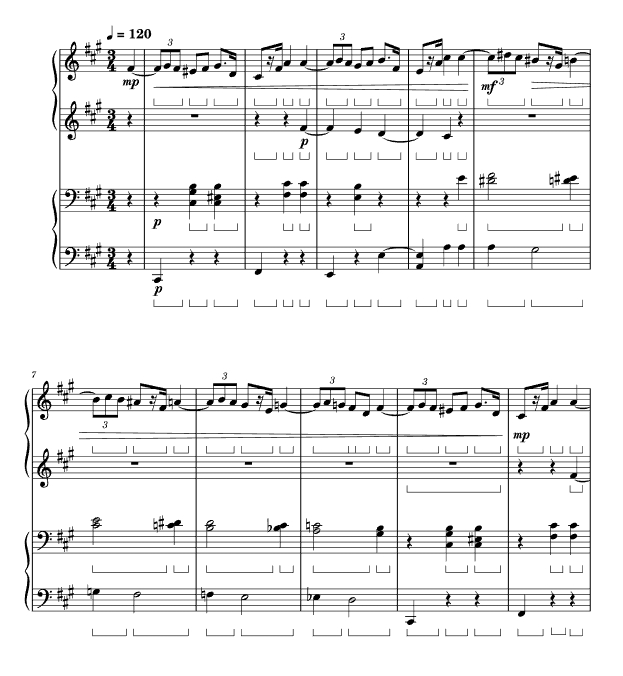 肖邦玛祖卡舞曲 四手联弹 有试听