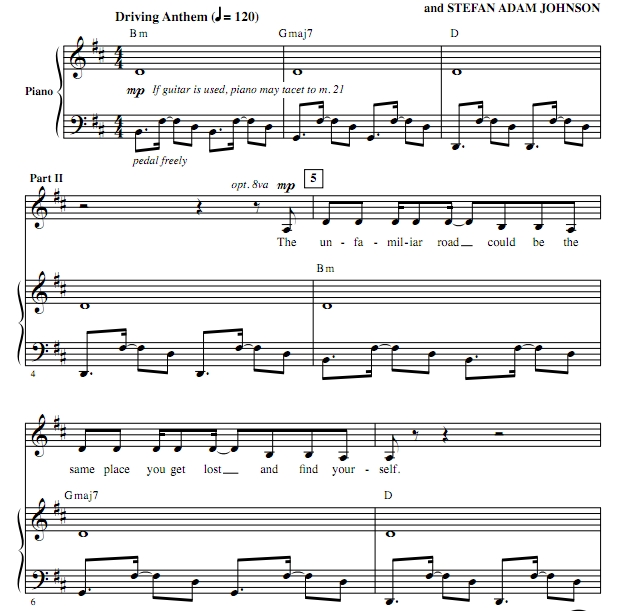 商品为SA 二声部合唱线谱 荒野机器人 Kiss The Sky 爱默生版 童声女声合唱谱 有试听