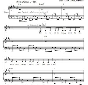 商品为SATB 四声部合唱线谱 荒野机器人 Kiss The Sky 爱默生版 混声合唱谱 有试听-云音圈