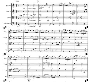 西班牙探戈 Op.165 No. 2 肯尼斯版 弦乐四重奏 总谱+分谱 有试听-云音圈