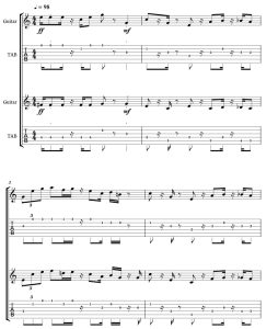 超级马里奥兄弟组曲 海森堡版 吉他合奏 总谱+分谱 有试听-云音圈