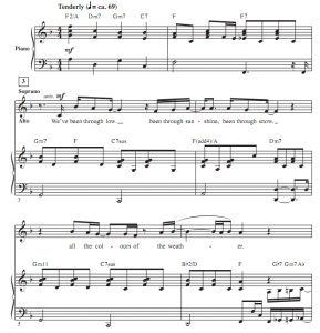 商品为SAB 三声部合唱线谱 酷玩乐队 All My Love 赫夫版 混声流行合唱谱 有试听-云音圈