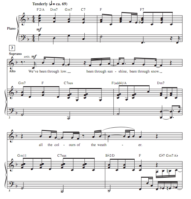 商品为SATB 四声部合唱线谱 酷玩乐队 All My Love 赫夫版 混声流行合唱谱 有试听