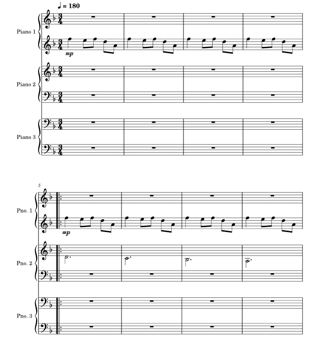 钟声颂歌  六手联弹  有试听