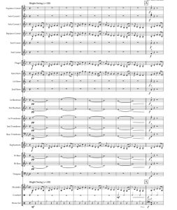 标价非售价 阳光又一天 马克版 铜管乐队 总谱+分谱 有试听-云音圈