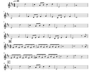 飞越彩虹  单簧管独奏 有试听-云音圈