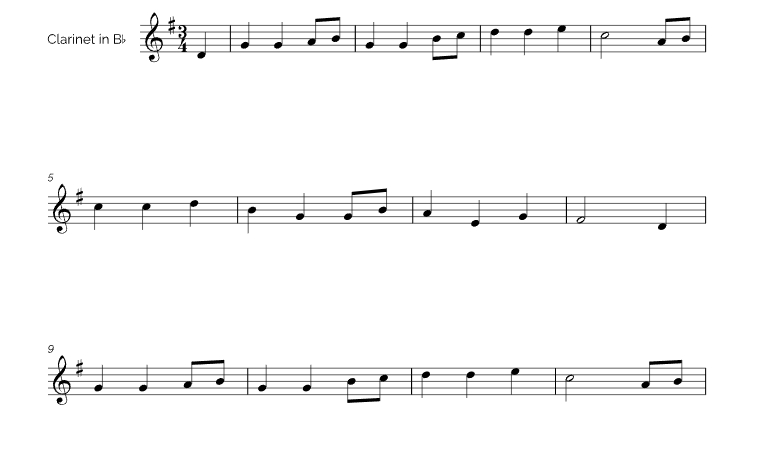 标价非售价 马槽圣婴  简易版 马科斯版 单簧管独奏 有试听