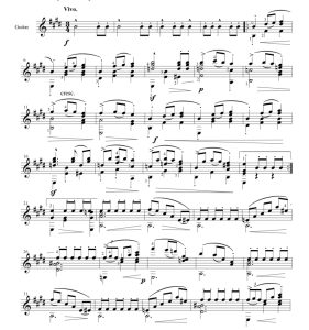 标价非售价 华丽大圆舞曲 op.18 米兰版 吉他独奏 有试听-云音圈