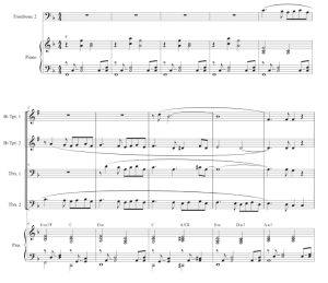 标价非售价 叮当！欢乐满云霄 斯蒂芬版 铜管四重奏+钢琴 总谱+分谱 有试听-云音圈