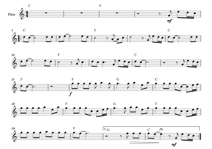 唯能想象 海森堡版 长笛独奏 有试听