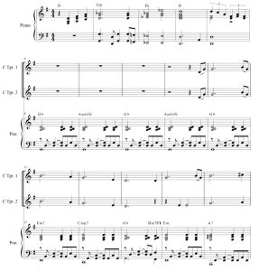 标价非售价 奇异恩典 斯蒂芬版 铜管四重奏+钢琴 总谱+分谱 有试听-云音圈