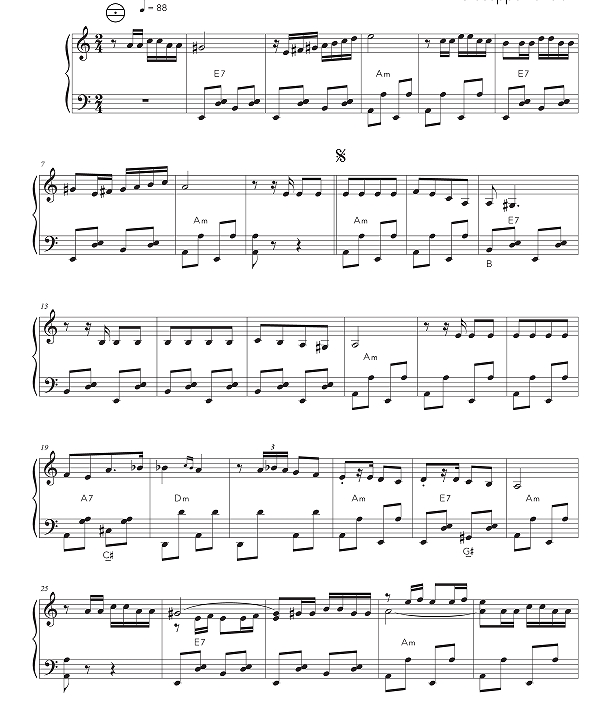 少年郎 朱莉娅版 手风琴独奏 有试听