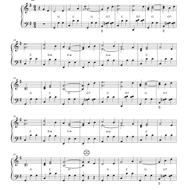 山野百里香 朱莉娅版 手风琴独奏 有试听