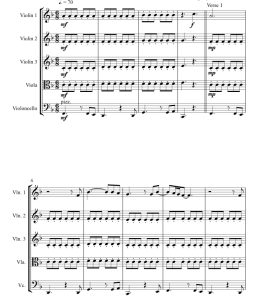 标价非售价 我想这就是所谓的爱 切尔蒙特官方原版 弦乐四重奏 总谱+分谱  有试听-云音圈