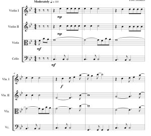 标价非售价 我深爱着她 汤姆官方原版 弦乐四重奏 总谱+分谱 有试听-云音圈