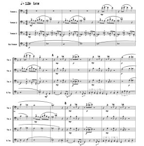 标价非售价 我的眼里只有你 罗杰版 长号四重奏 总谱+分谱 有试听-云音圈