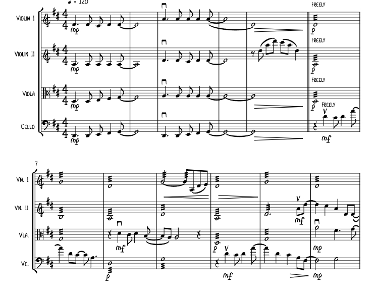 挑战引力 艾莉森官方原版 弦乐四重奏 总谱+分谱 有试听