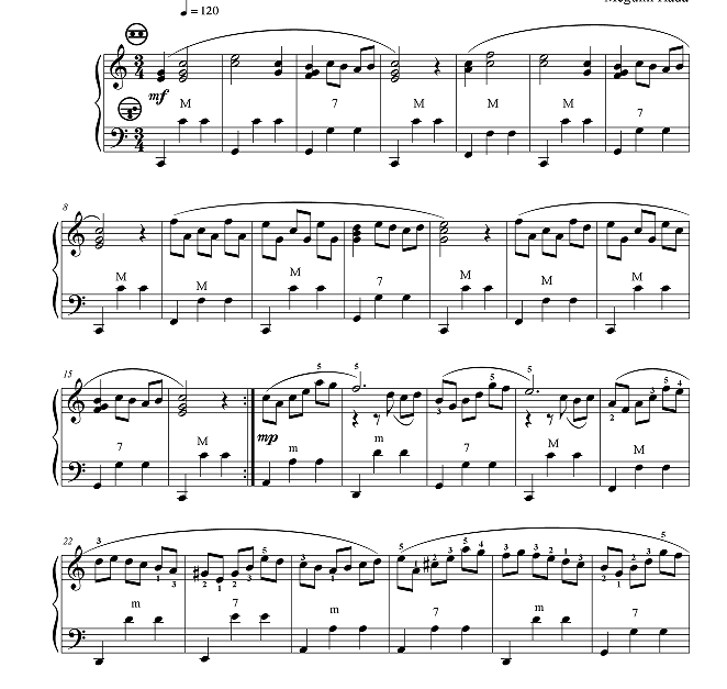 晴朗的一天 手风琴独奏 有试听