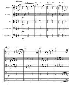 爱的赞歌 塞尔凯拉官方原版 弦乐五重奏 总分谱 有试听-云音圈