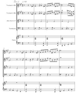 标价非售价 粉红豹 米索版 铜管四重奏+钢琴 总谱+分谱 有试听-云音圈