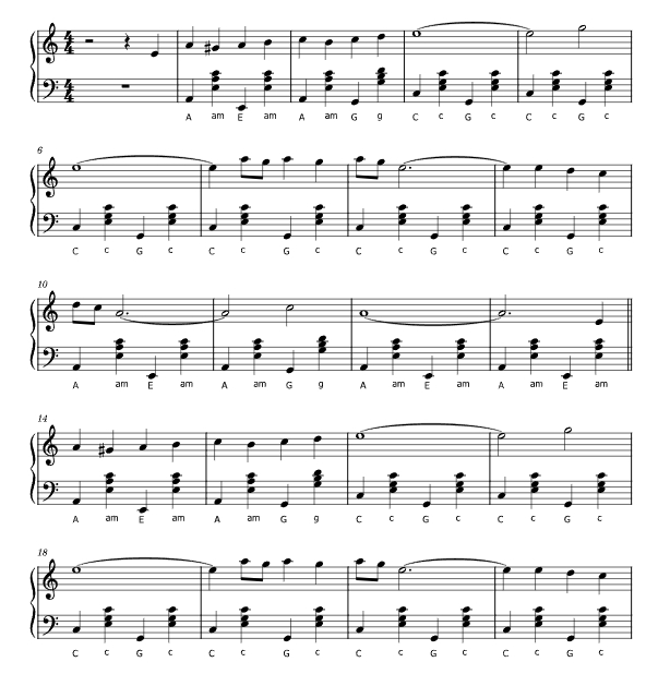 老鹰之歌 西奥版 手风琴独奏 有试听