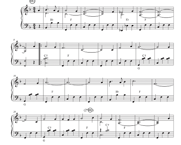 苏格兰之花 朱莉娅版 手风琴独奏 有试听