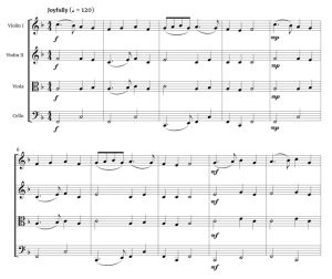 标价非售价 装点大厅 贝尔纳多官方原版 弦乐四重奏 总谱+分谱 有试听-云音圈