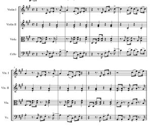 标价非售价 这就是爱吗 马科斯官方原版 弦乐四重奏 总谱+分谱 有试听-云音圈