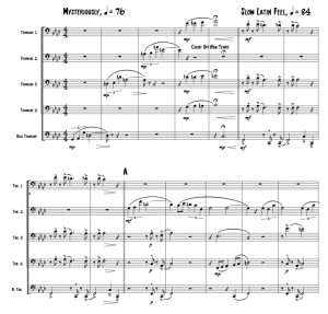 标价非售价 邀舞曲 罗杰官方原版 长号五重奏 总谱+分谱 有试听-云音圈