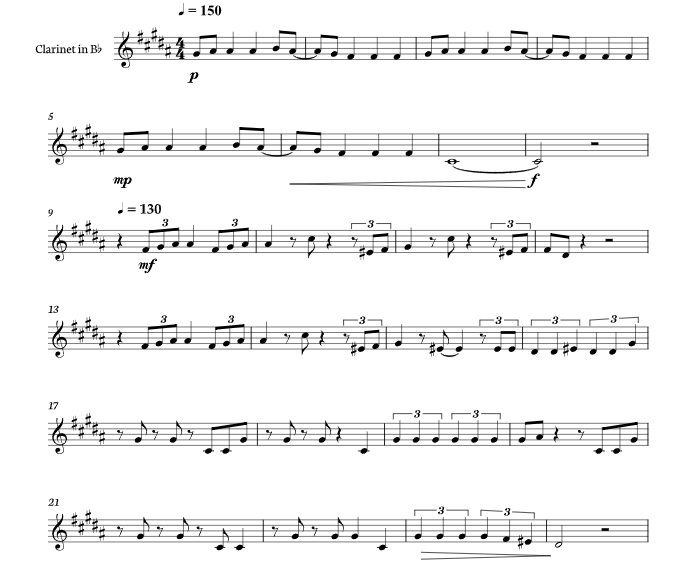 鎏金 比利版 单簧管独奏 有试听