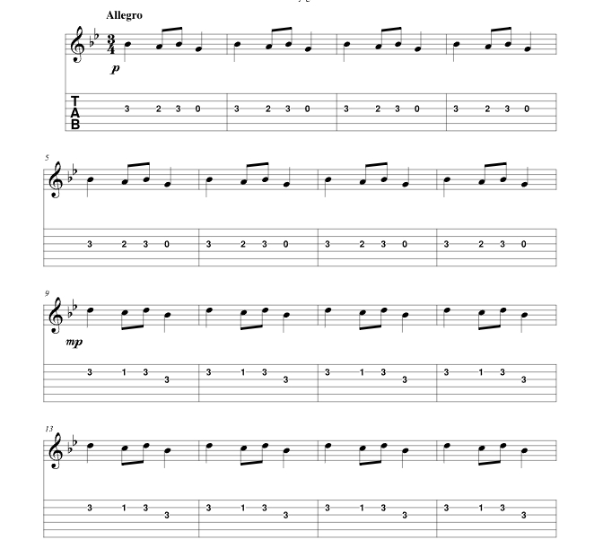 钟声颂歌 塞缪尔官方原版 吉他独奏 有试听