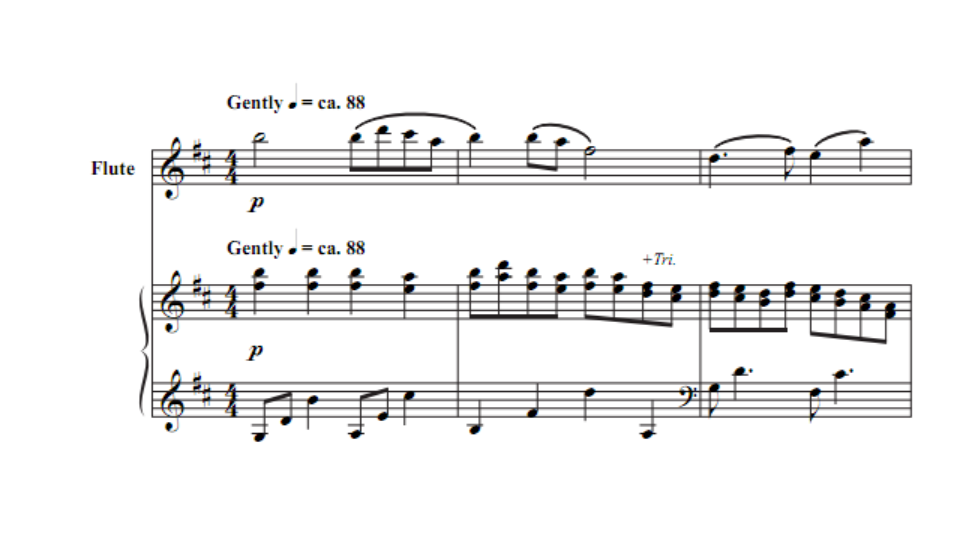 商品为三声部合唱线谱 日本民歌《Hisakata》 童声女声合唱 长笛打击乐伴奏  有试听 自动发货