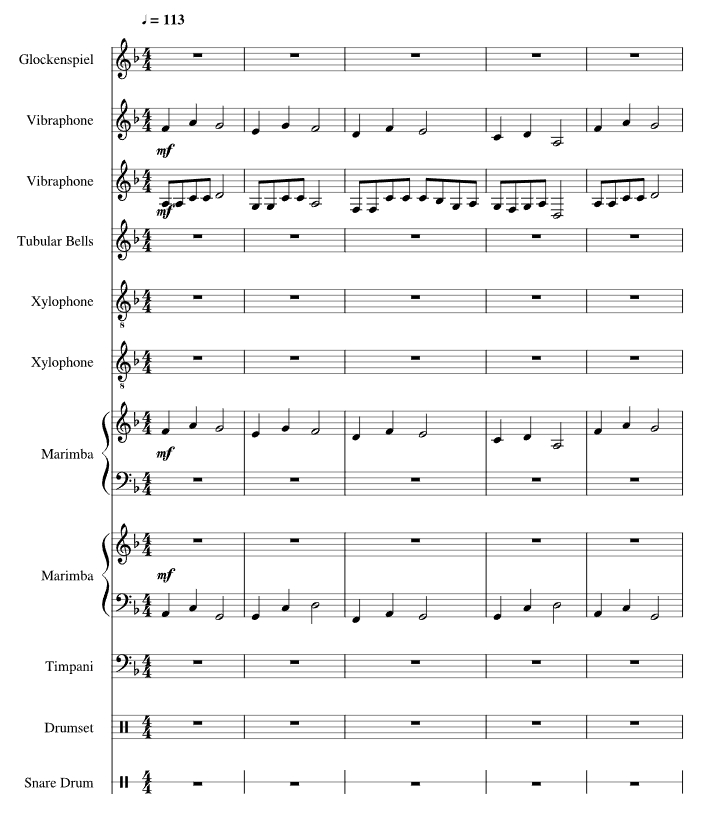 ASGOR 出自《传说之下》 打击乐合奏 瑞安官方原版 总谱+分谱 有试听