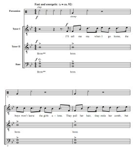 商品为TTB 三声部合唱线谱 I'll Tell My Ma 克罗克官方原版  男声合唱谱 有试听 自动发货-云音圈