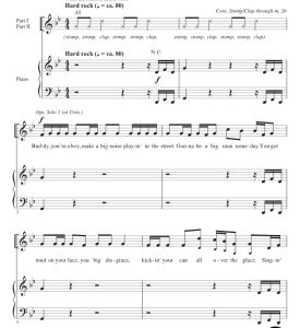 商品为SA 二声部合唱线谱 We Will Rock You (Medley) 赫夫官方原版 SA 二声部合唱线谱 有试听 自动发货-云音圈