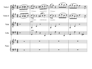 标价非售价 一步之遥 贝拉・金 官方原版 弦乐四重奏+钢琴 总谱+分谱 有试听-云音圈