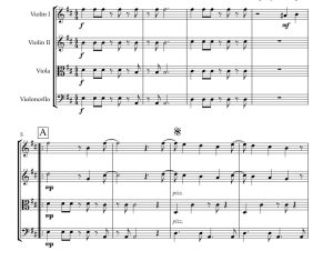 标价非售价 从一开始 郑永威改编 官方原版 弦乐四重奏 总谱+分谱 有试听-云音圈