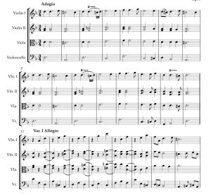 标价非售价 佛利亚 梅迪纳官方原版 弦乐四重奏 总谱+分谱 有试听-云音圈