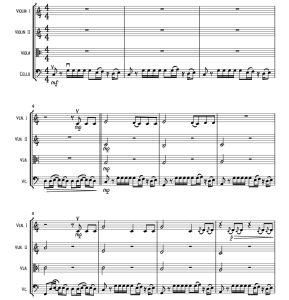 标价非售价 像你这样的女孩 艾莉森官方原版 弦乐四重奏 总谱+分谱 有试听-云音圈