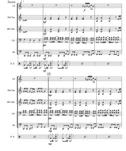 标价非售价 加油，艾琳 打击乐合奏 布莱恩官方原版 总谱+分谱 有试听-云音圈