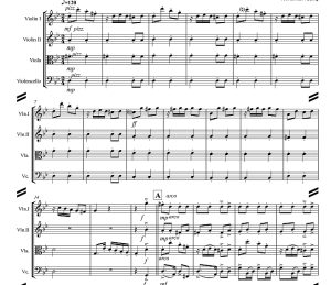 标价非售价 化装舞会 肯尼斯官方原版 弦乐四重奏 总谱+分谱 有试听-云音圈