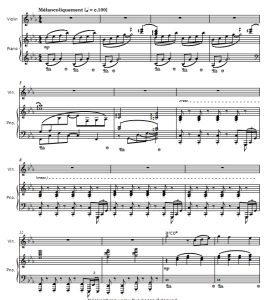 原神 轻涟 La Vaguelette 小提琴钢琴总分谱 有试听-云音圈