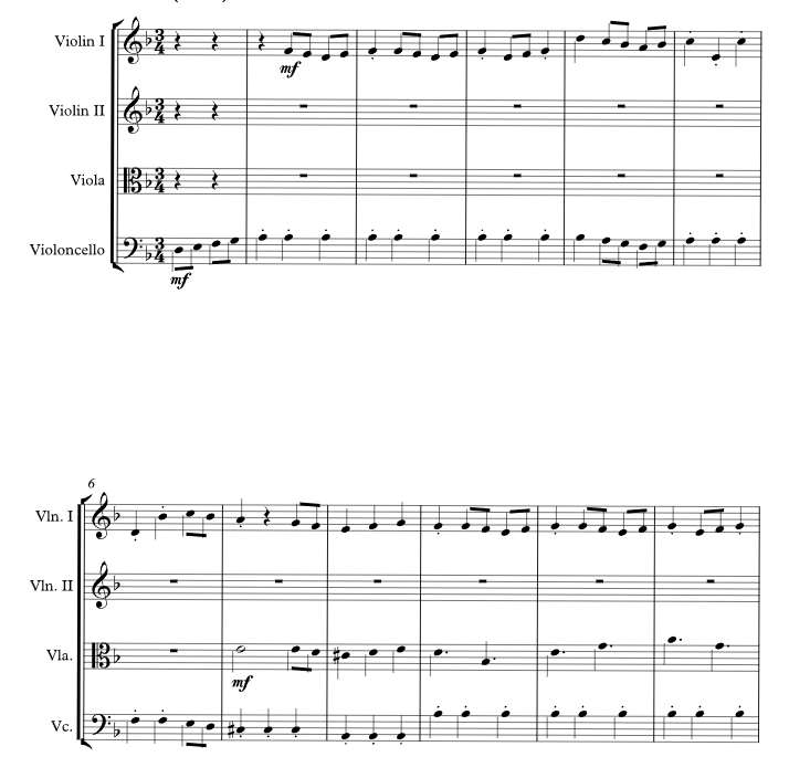 圣诞钟声 阿德里安官方原版 弦乐四重奏 总谱+分谱 有试听