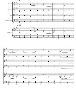 标价非售价 埃尔加・威风堂堂 辨天官方原版 弦乐四重奏+钢琴 总谱+分谱 有试听-云音圈