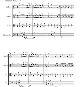 标价非售价 埃莉诺・里格比 杰弗里官方原版 弦乐四重奏 总谱+分谱 有试听-云音圈