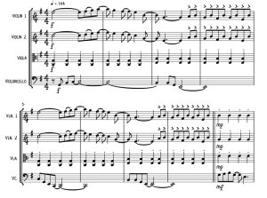 标价非售价 埃莉诺・里格比 艾莉森官方原版 弦乐四重奏 总谱+分谱 有试听-云音圈