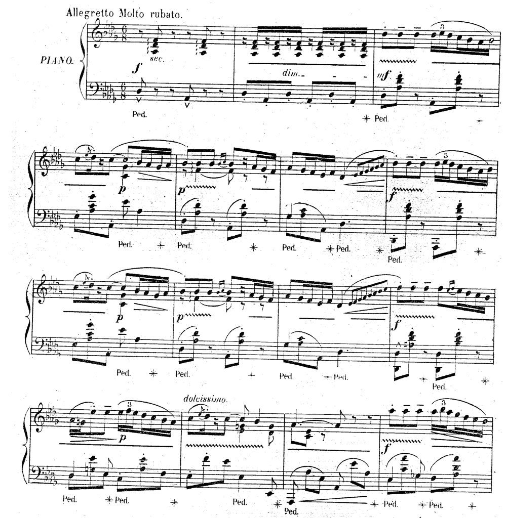 西班牙随想曲 黑发女孩  钢琴独奏  有试听