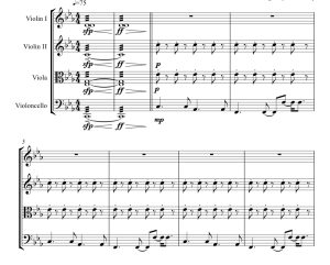 标价非售价 天幕坠落 马丁・雷 官方原版 弦乐四重奏 总谱+分谱 有试听-云音圈