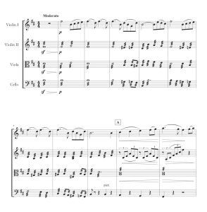 标价非售价 天鹅湖组曲 弦乐四重奏 迭戈官方原版 总谱+分谱  有试听-云音圈